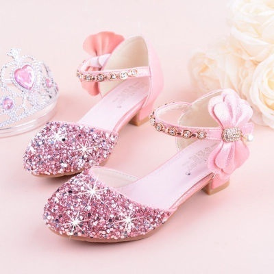 small girl heel sandal
