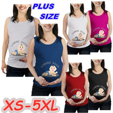 Maternity Dresses, sleeveless, fashion women, Tees & T-Shirts