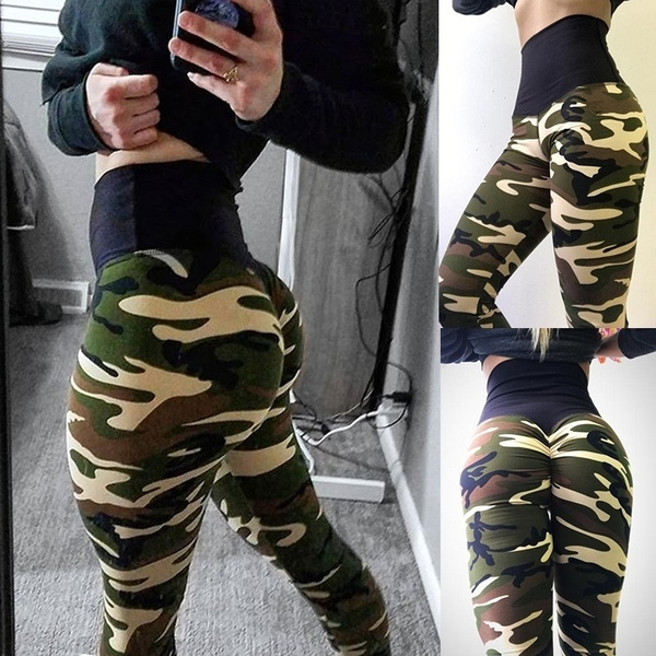camo jean leggings