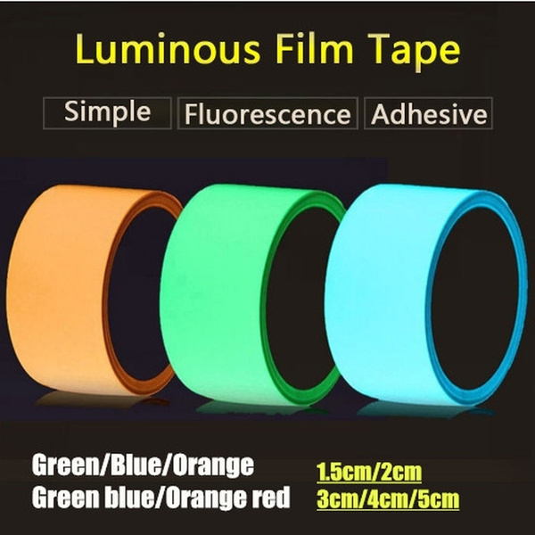 Glow In The Dark Luminous Fluorescent Night Self-adhesive Safety Sticker  Tape