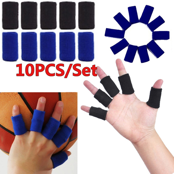 10pcs/set Finger Sleeve Guard Fingerstall Protect Finger Support Thumb Protector 