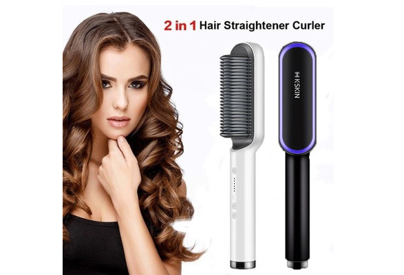 k skin hair straightener brush