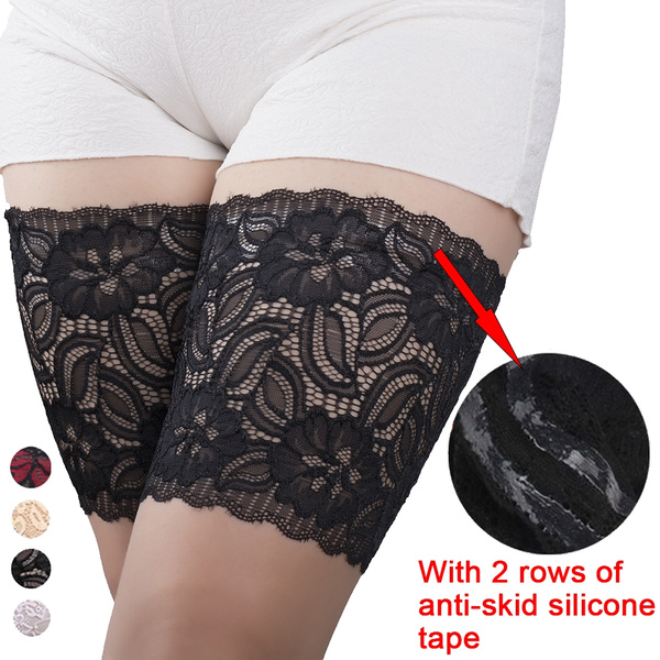 lace thigh anti chafe bands