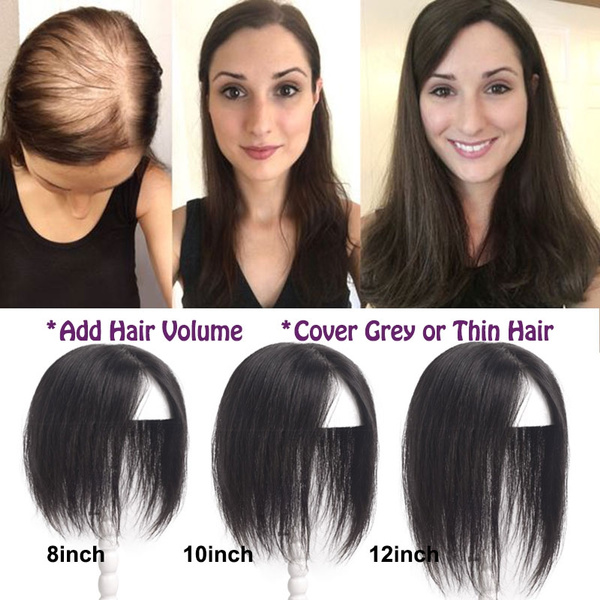 Human Hair Toppers Clip in Middle Part Invisible Secret Crown Hairpieces for Women with Hair Loss Natural Black | Wish Human Hair Toppers Clip in Middle Part Invisible Secret Crown Hairpieces for Women with Hair Loss Natural Black | Wish