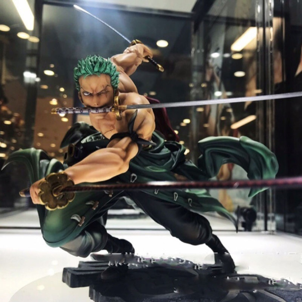 Details about   ONE PIECE Roronoa Zoro Cosplay Model Action Figure PVC Ornament Birthday Gift