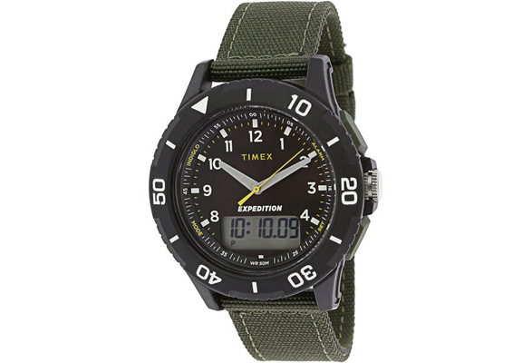 Timex Men s Expedition Katmai Combo TW4B16600 Black Nylon Quartz