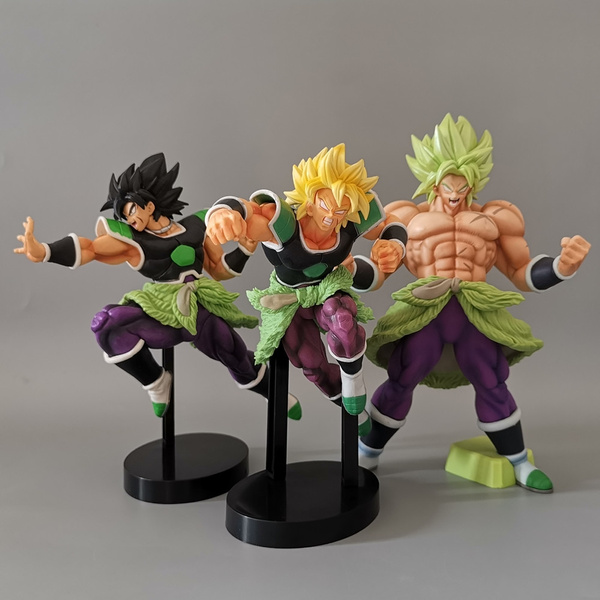 Dragon Ball Z Broly Anime Action Figurine Roar Broli Esferas Del Model PVC  Toys Super Saiyan Diorama Broly Xmas Gift Brinquedos