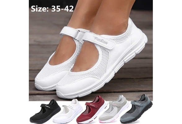 Fashion Women's Casual Running Shoes Lady's Breathable Mesh