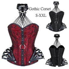 corset top, Black Corset, showgirlcorset, Halter