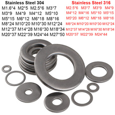 Steel, screw, Stainless Steel, m4washer