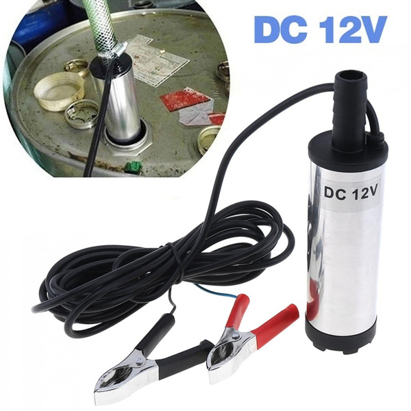 12V 38mm Electric Stainless Submersible Water Pump Oil Fuel