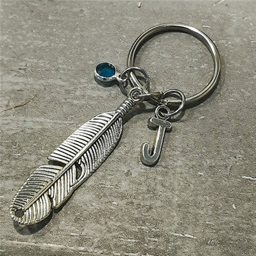feather keyring
