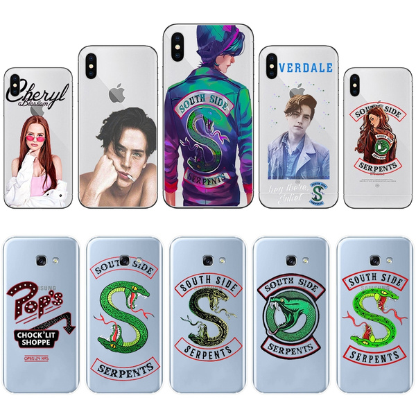 RIVERDALE Pattern Phone Case for IPhone 5 SE 6 6S 6Plus 7 8 plus X