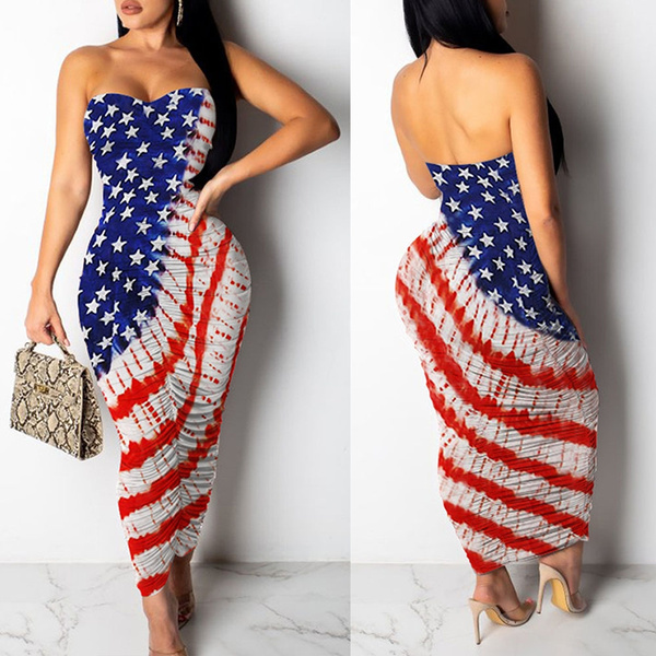 American Flag Party Dress