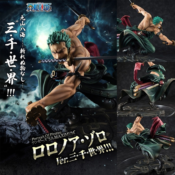 One Piece Roronoa Zoro 21cm Action Figure