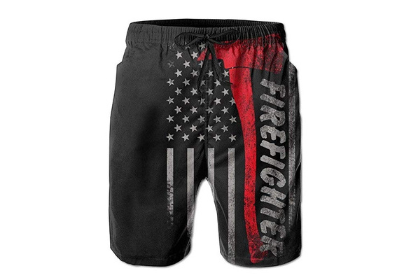 firefighter swim trunks