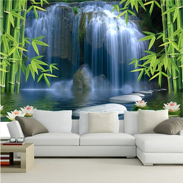 custom 3d photo wallpaper bamboo forest