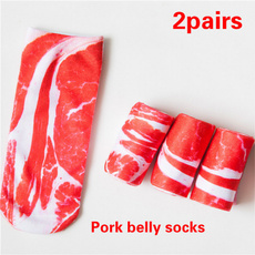 pork, Shorts, Meat, Socks