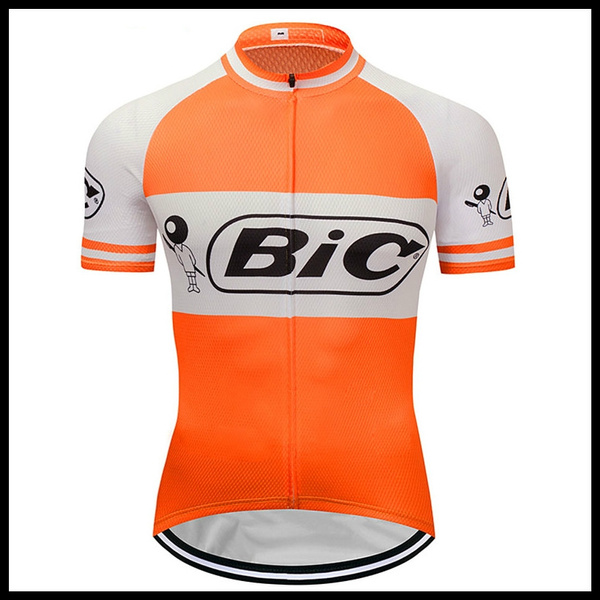 orange bike clothing