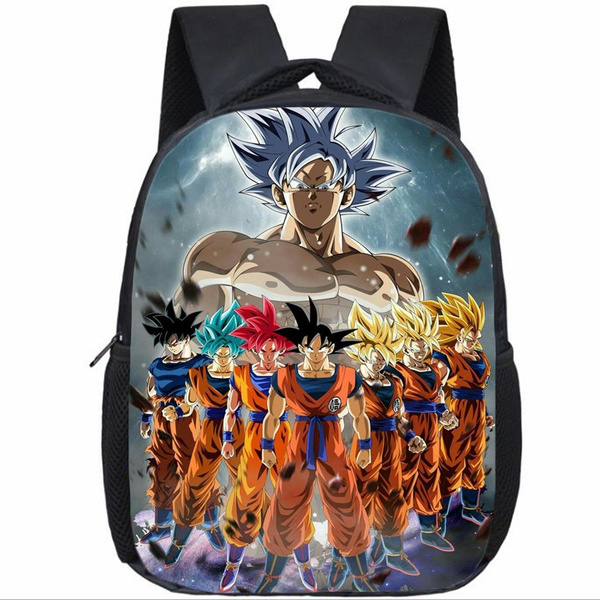 Anime Dragon Ball Z Backpack for Children Book Bags Super Saiyan Son Goku  Vegeta Kids Kindergarten Backpack Best Gift Bags | Wish