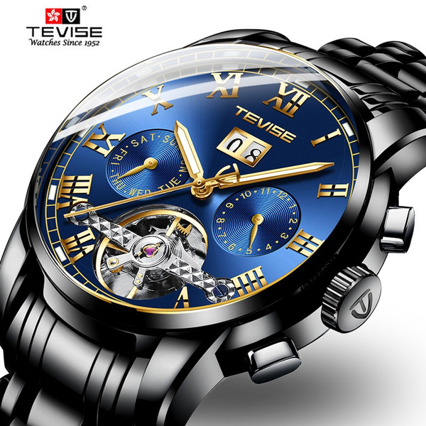 Tevise automatic mechanical top watch