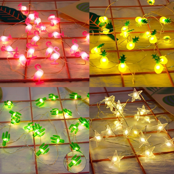 2M 20 LED String Light for Hawaiian Party Baby Shower Wedding Decoration Lights Wish