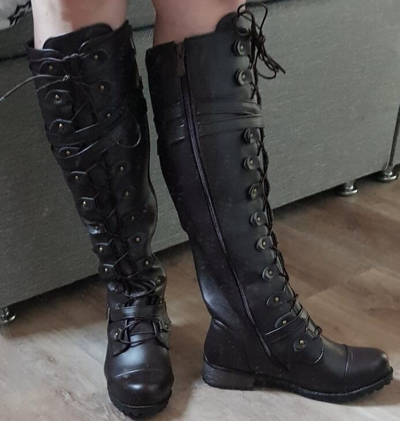 goth high boots