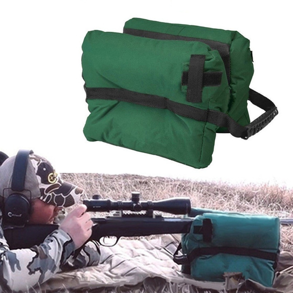 Camo  Shooting Rifle Support Front&Rear Sandbag Oxford Cloth Unfilled Bag 