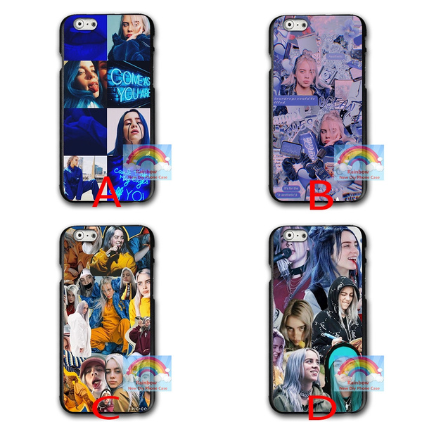 Billie Eilish Phone Case Designs Billie Eilish Iphone 6 6s 7 7plus Case For Iphone XR Samsung Huawei Hard Plastics Phone Protective Case