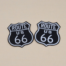 route66, clothessticker, Iron, irononpatch