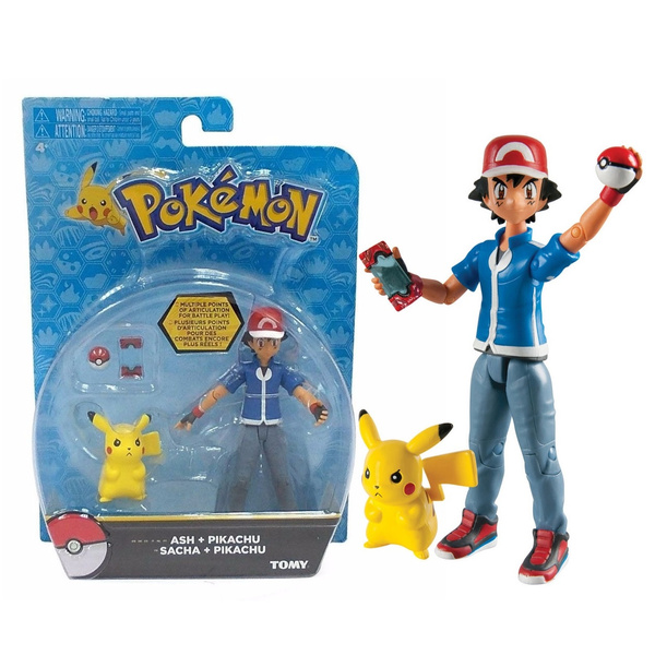 Novo Brinquedo Pokemon Figuras Salandit e Pikachu Sunny 1947 em