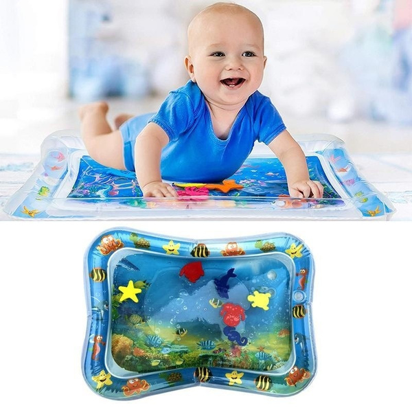 Inflatable Baby Water Mat Fun Activity Play Center for Children & Infants 