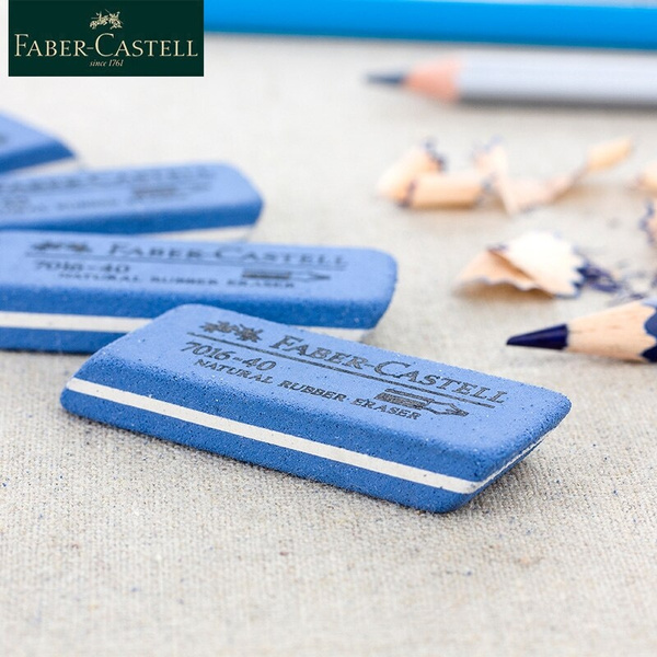 Faber Castell 7016 Natural Rubber Erasers 1Piece Ink Eraser Sand Rubber Pen  Rubber Erasers For Kids 1 Pcs