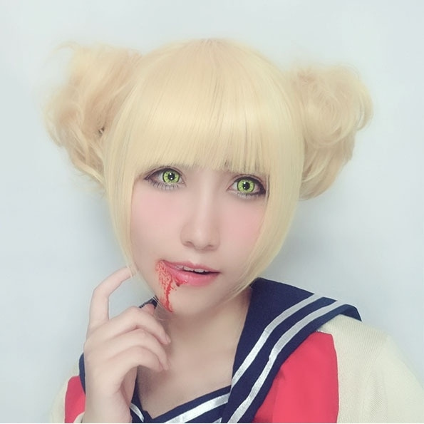 My Hero Academia Boku no Hero Academia Himiko Toga JK Wig Head Costume ...