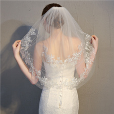 Lace, headwear, whiteveil, brideveil