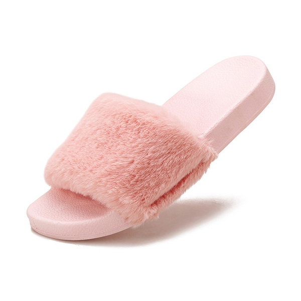 fluffy house shoes