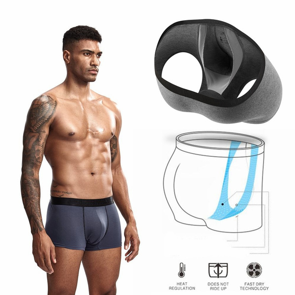 Men Boxer Pouch U Convex Modal Breathable Men Underwear Underpants