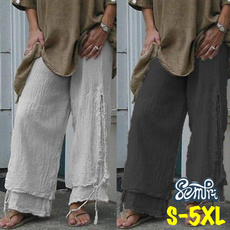 Women Pants, Summer, Plus Size, Long pants
