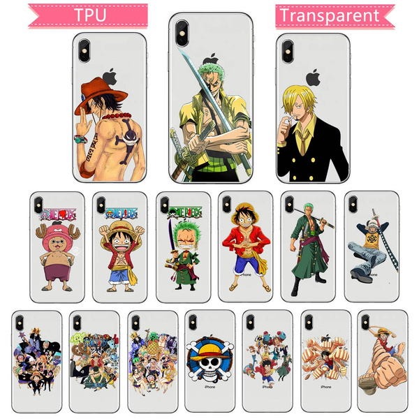 Cute Cartoon One Piece Roronoa Zoro Phone Case Soft TPU Phone Cover for Iphone 5s 5 Se Iphone 8 8plus IPhone X XR XS XSMAX Iphone 6 6S Plus 7 7 Plus