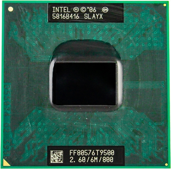 aspect punt insluiten CPU laptop Core 2 Duo T9500 CPU 6M Cache/2.6GHz/800/Dual-Core Socket 478  PGA Laptop processor forGM45 PM45 | Wish