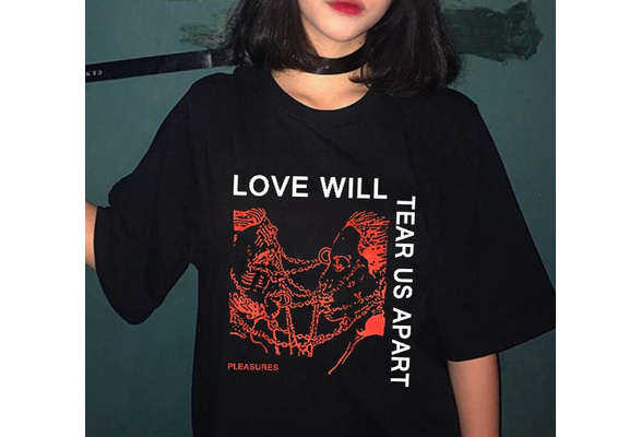 pleasures love will tear us apart shirt