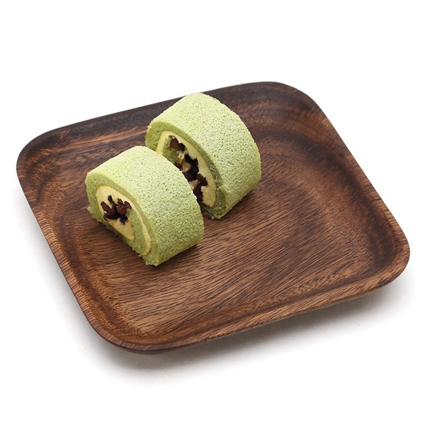 Details about   Square Wooden Dish Plate Snack Dried Fruit Dessert Sushi Cake Tableware W 