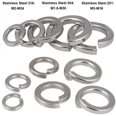 Steel, Stainless, Jewelry, springwasher