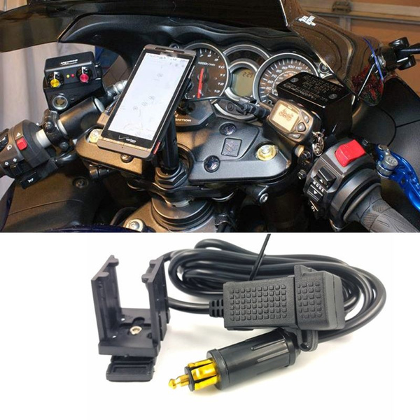 12V 24V Waterproof Motorbike Motorcycle USB Charger power socket Outlet Adapter 