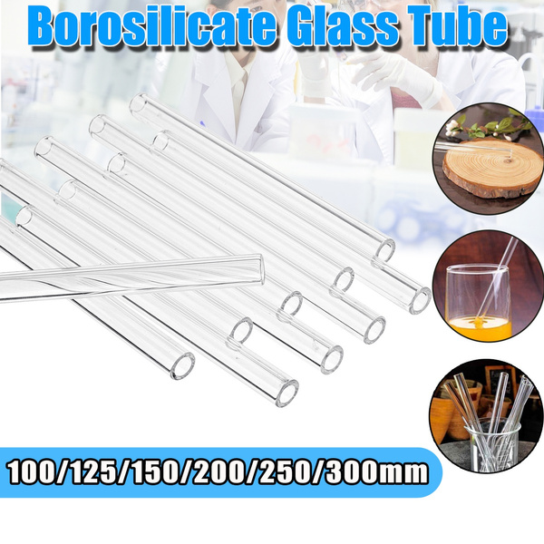 Tubo de soplado de vidrio de borosilicato de pared gruesa de 10 piezas Tubo de soplado de vidrio de borosilicato de pared gruesa de 10 piezas