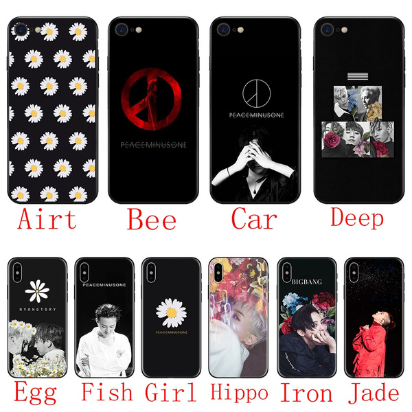 Li180 G Dragon Peaceminusone Soft Silicone Tpu Case For Iphone Samsung Cover For Apple 5 5s Se 6 6s 6 Plus 6s Plus 7 7 Plus 8 8 Plus X Xs Xr Xs Max Cases For Galaxy S6 S7 S8 S9 Note 8 9 A3 A5 Wish