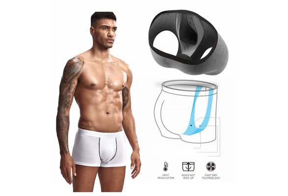 Mens boxer shorts outlet with pouch