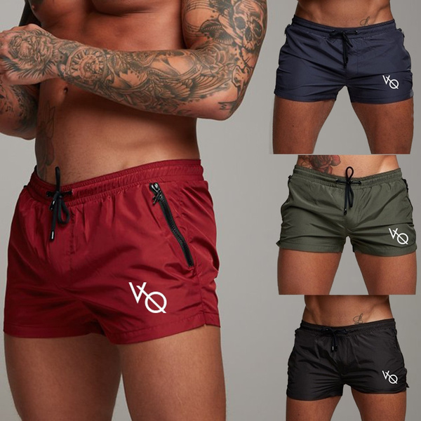 Mens super short sales swim trunks