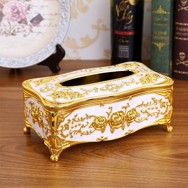 Tissue Box Universal Paper Rack Table Accessories Home Office Facial Case Holder