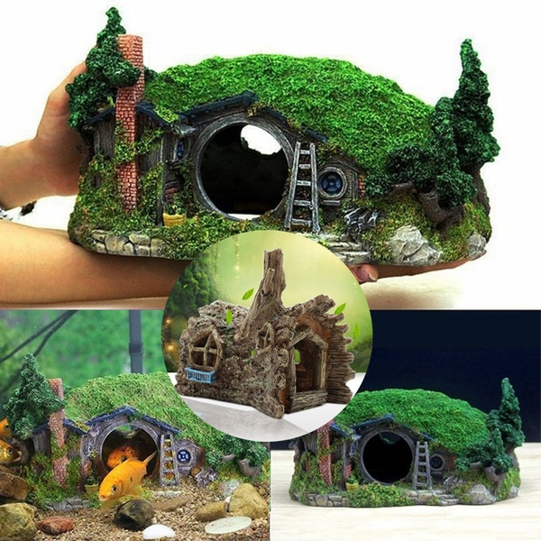 hobbit aquarium decorations